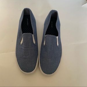 DENIM SLIP ON SNEAKERS